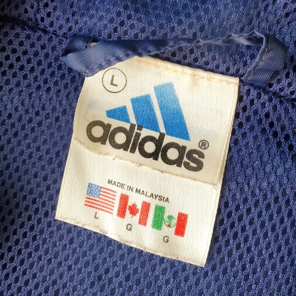 Adidas blue rain jacket. - Picture 6 of 6
